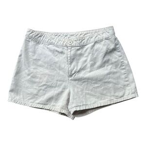 Y2K Light Cream Old Navy Cotton Short Shorts 2.5 in inseam sz 6